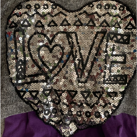 ⚡️3/$20 Sparkly long sleeve double layer shirt - Picture 4 of 6